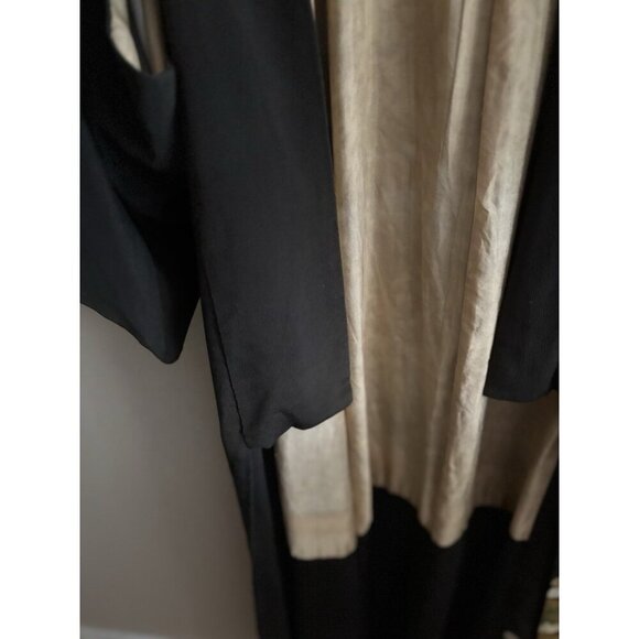 Antique 1920s Flapper Kimono  Robe Art Deco Japanese Floral Silk Hand-Stitched - Picture 4 of 14